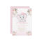 A Little Peanut Floral Elephant Girl Baby Shower  
