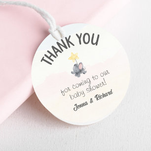 A Little Peanut Is On The Way Baby Shower  Classic Round Sticker
