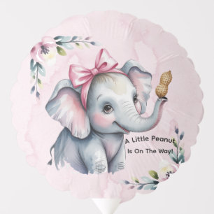 A Little Peanut Is On The Way Favor Balloon