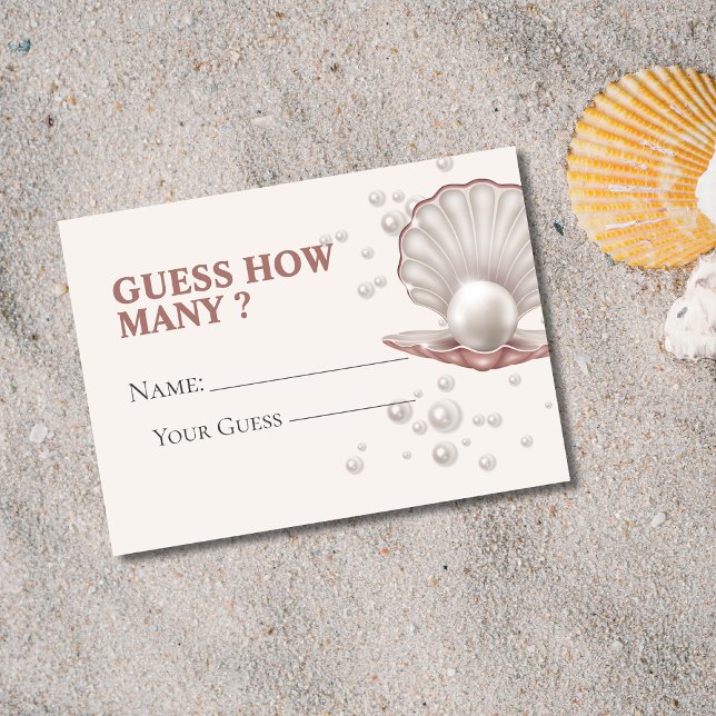 a little pearl Guess How Many Game Card (Creator Uploaded)