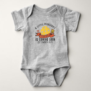 A Little Pickleball Player is Coming Soon Baby Bodysuit