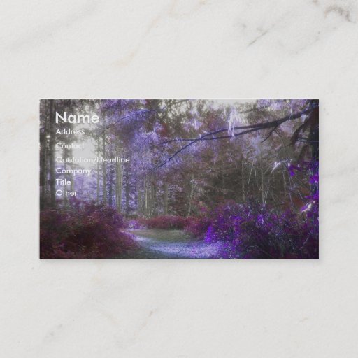Customizable A little Place Business Card Templates