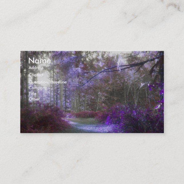 A little Place Business Card (Front)