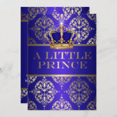 A Little Prince Baby Shower Invitation (Front/Back)