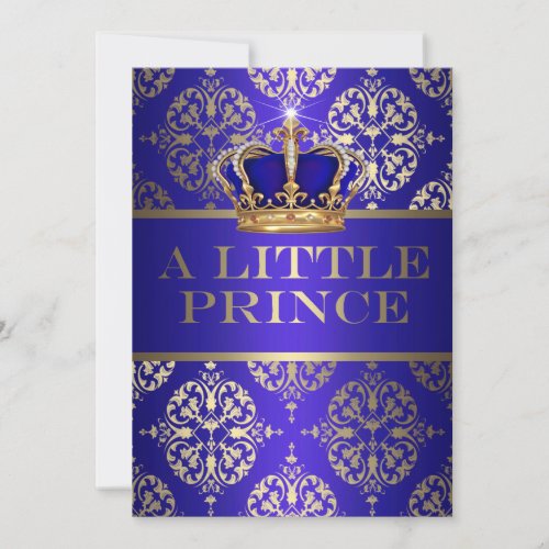 A Little Prince Baby Shower Invitation