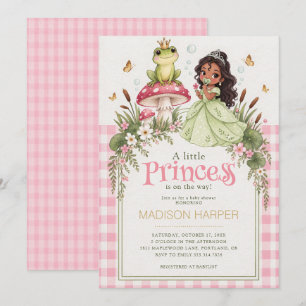 A Little Princess Fairytale Baby Shower Invitation