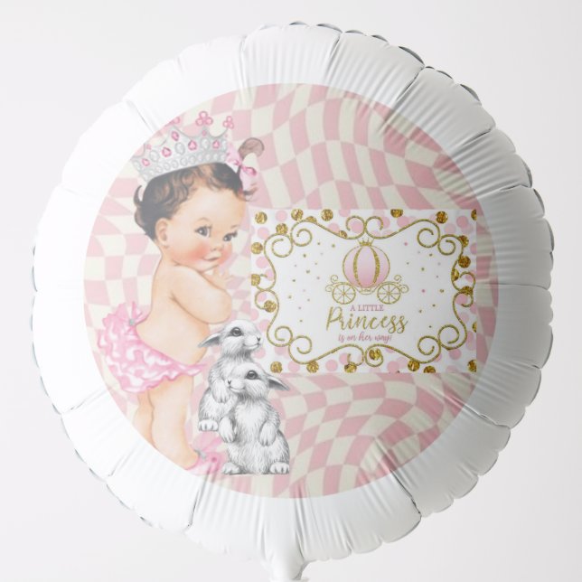 A Little Princess is On Her Way. Balloon (Front)