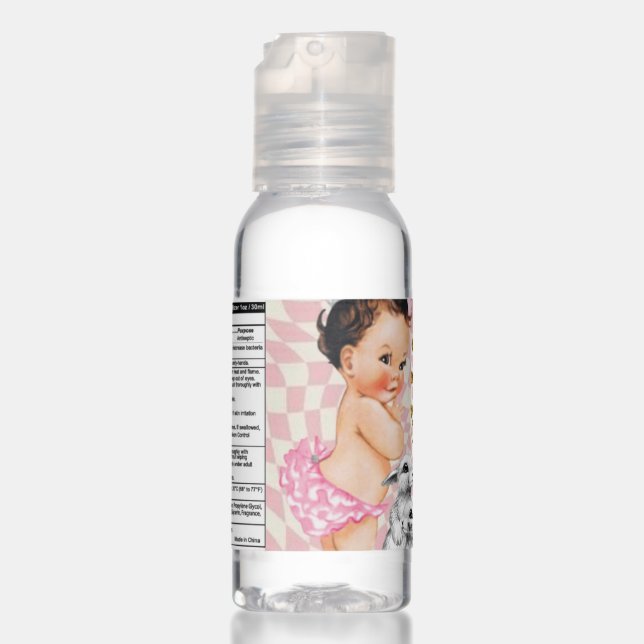 A Little Princess is On Her Way. Hand Sanitizer (Front 3rd)