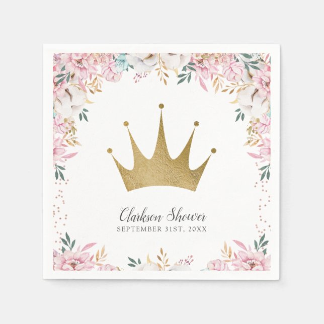 A Little Princess Napkins (Front)