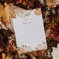 A Little Pumpkin Baby Shower Advice For Parents