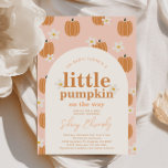 A Little Pumpkin Baby Shower Invitation<br><div class="desc">Little Pumpkin Baby Shower Invitation
Ready to be personalized by you.</div>