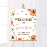 A Little Pumpkin Baby Shower Welcome Poster<br><div class="desc">Make your event special with this Autumn Baby Shower with our cute and lovely printable Welcome Sign featuring adorable Pumpkin Baby Shower theme. Download,  personalize,  and create lasting memories with this perfect touch for your joyous celebration!

BS806</div>