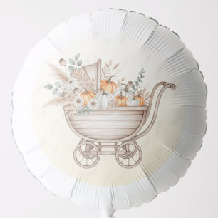 A Little Pumpkin Boho Baby Shower Balloon