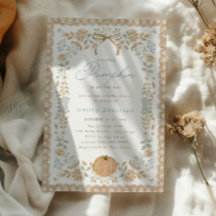 A Little Pumpkin Cottage Baby Shower