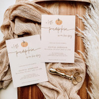 A Little Pumpkin Fall Baby Shower, Boy Baby Shower