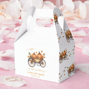 A Little Pumpkin Fall Baby Shower Gender Neutral Favor Boxes