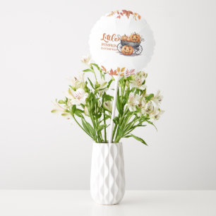 A Little Pumpkin Halloween Fall Baby Shower Balloon
