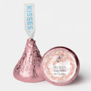 A Little Pumpkin Is Blooming Pink Baby Shower Hershey®'s Kisses®