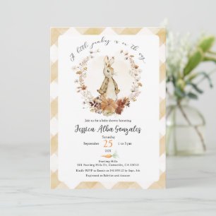 A little pumpkin is on the way baby shower Invite