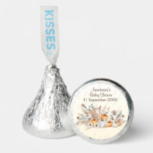 A Little Pumpkin Is On The Way Boho Baby Shower Hershey®'s Kisses®