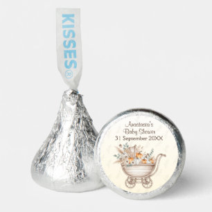 A Little Pumpkin Is On The Way Boho Baby Shower Hershey®'s Kisses®
