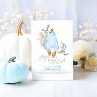 A Little Pumpkin Is On The Way Boy Baby Shower