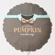 A Little Pumpkin is on the Way Fall Baby Shower Ba Balloon
