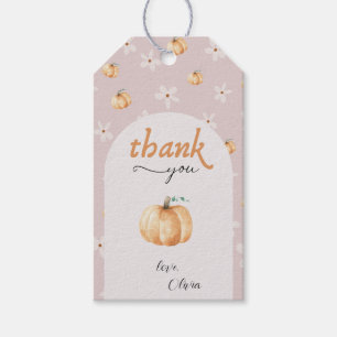 A Little Pumpkin Is On The Way Fall Baby Shower G Gift Tags