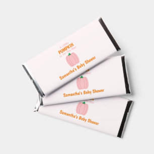 A Little Pumpkin Is On The Way Hershey Bar Favors