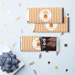 A Little Pumpkin Is On The Way Hershey Bar Favors