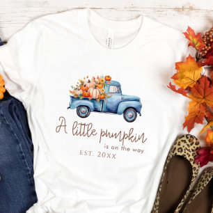 A Little Pumpkin Is On The Way Mom To Be  T-Shirt