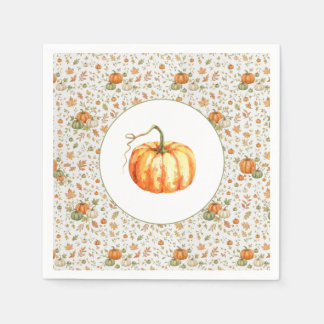 A Little Pumpkin is ONE Napkins