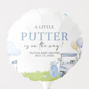 A Little Putter Golf Baby Shower Balloon