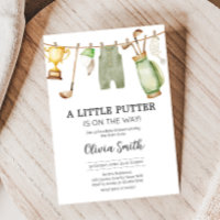 A Little Putter Golf Baby Shower