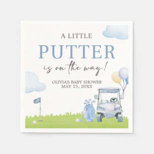 A Little Putter Golf Baby Shower Napkins