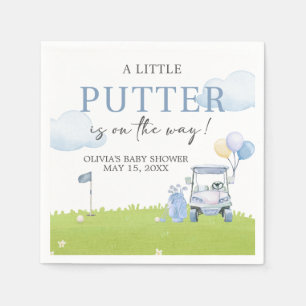 A Little Putter Golf Baby Shower Napkins