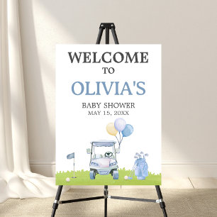 A Little Putter Golf Baby Shower Welcome Sign