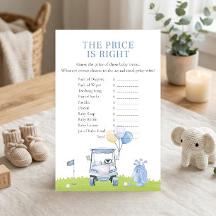 A Little Putter Golf Shower Price is Right Game