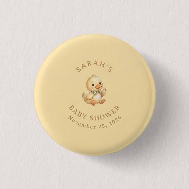 A Little Quack Button (Front)