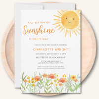 A Little Ray Of Sunshine Baby Shower