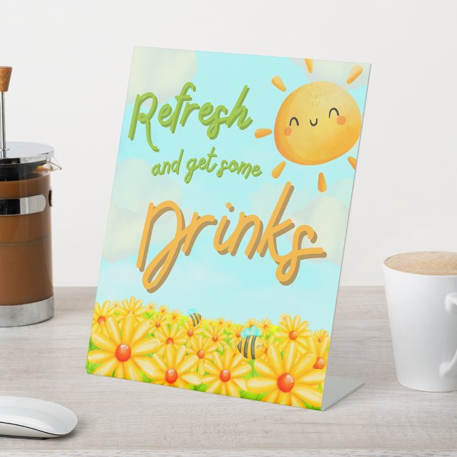 A Little Ray of Sunshine - Drinks Sign (Creator Uploaded)