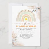 A Little Ray of Sunshine - Rainbow Baby Shower Invitation (Front)