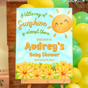 A Little Ray of Sunshine - Welcome Sign