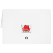 A Little Red Bench Cards (Back Horizontal)