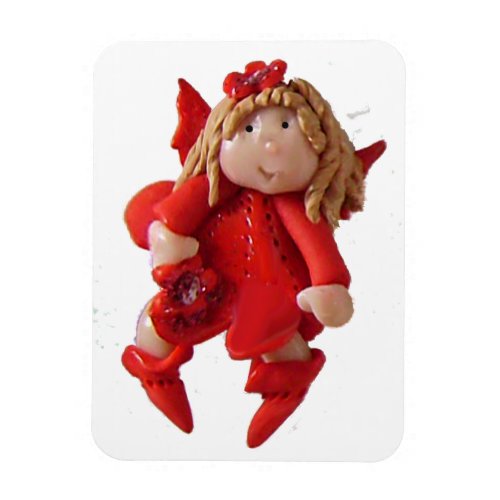 A little Red Fairy Magnet