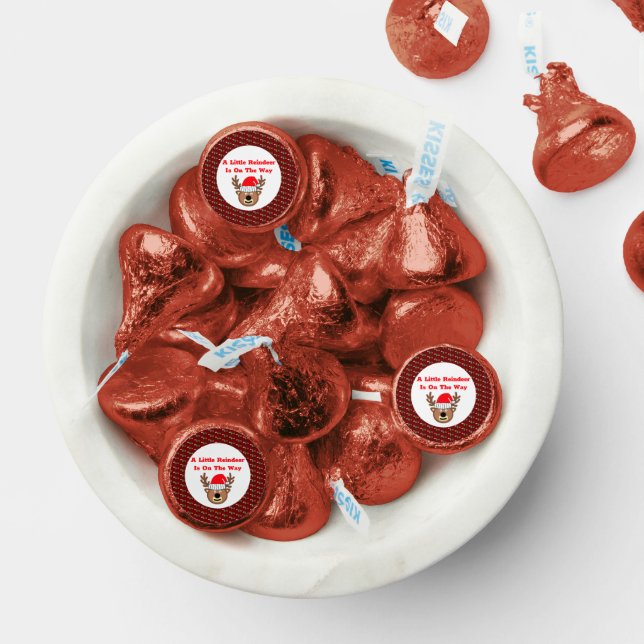 A Little Reindeer Is On The Way Hershey®'s Kisses® (Assorted)