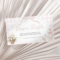 A Little Silly Goose Baby Shower Diaper Raffle
