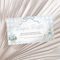 A Little Silly Goose Baby Shower Diaper Raffle