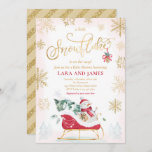 A Little Snowflake Is On The Way Baby Shower  Invitation<br><div class="desc">A Little Snowflake Is On The Way Baby Shower Invitation</div>