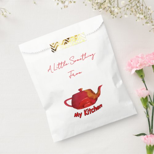 A Little Something From My Kitchen Favor Bag